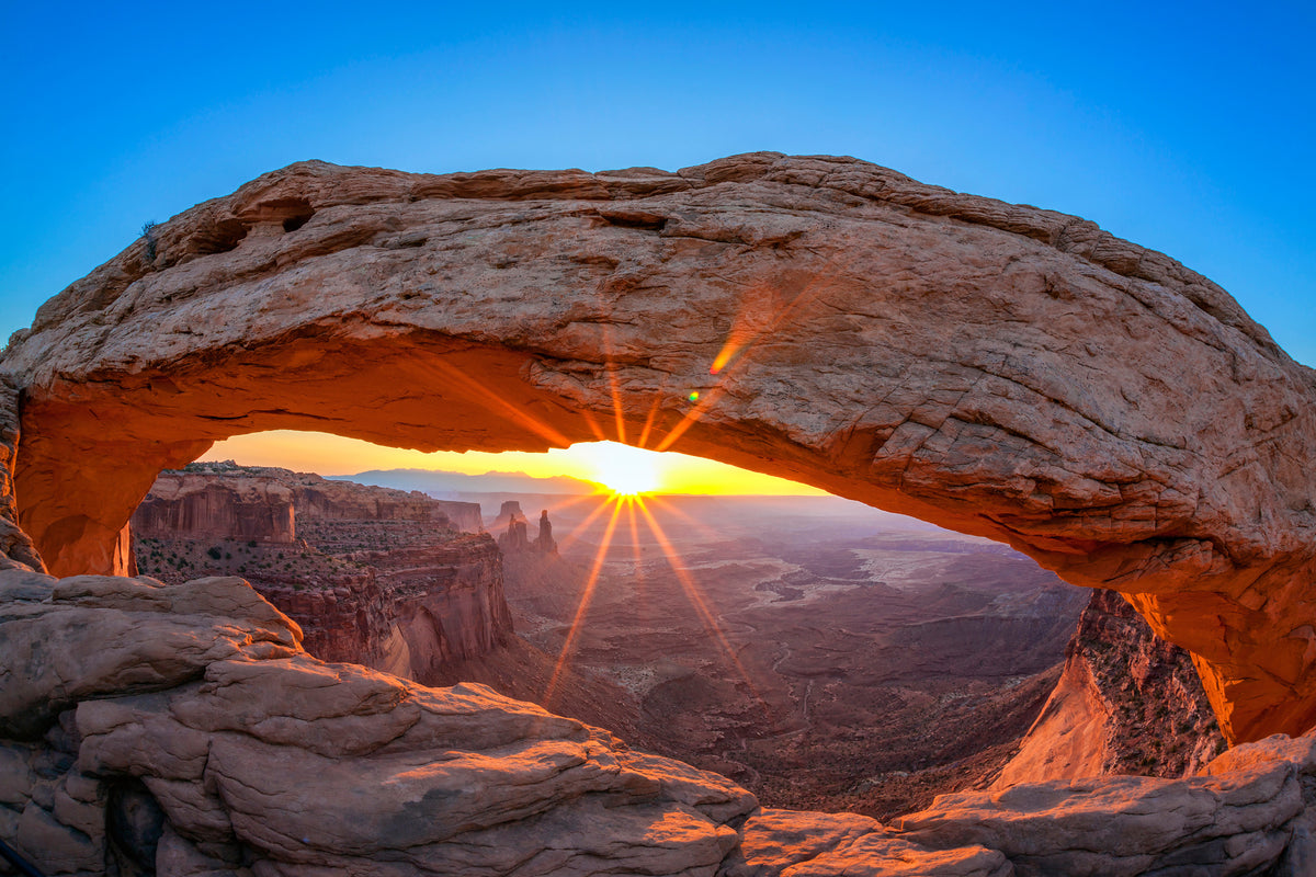 modern-3-piece-aluminium-print-sunset-at-mesa-arch