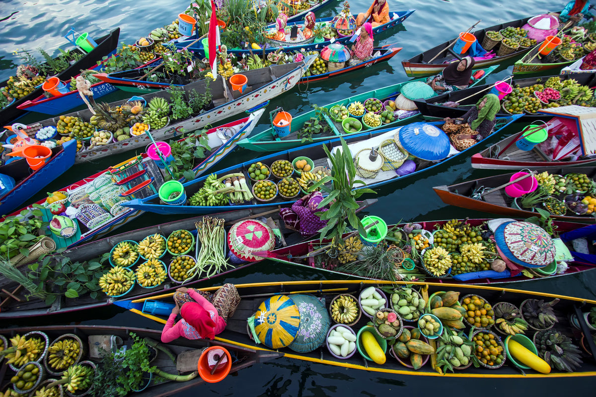 framedcanvas-print-banjarmasin-floating-market