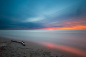 framedposter-print-beach-in-the-sunset