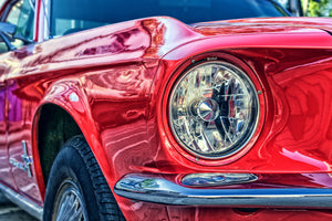canvas-print-red-vintage-car