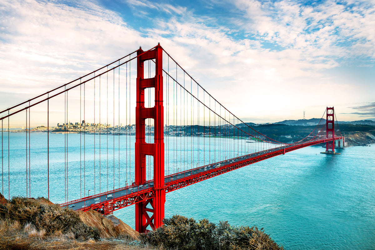 acrylic-print-red-golden-gate-bridge