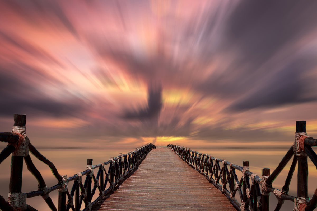 acrylic-print-bridge-in-the-fire-of-heaven