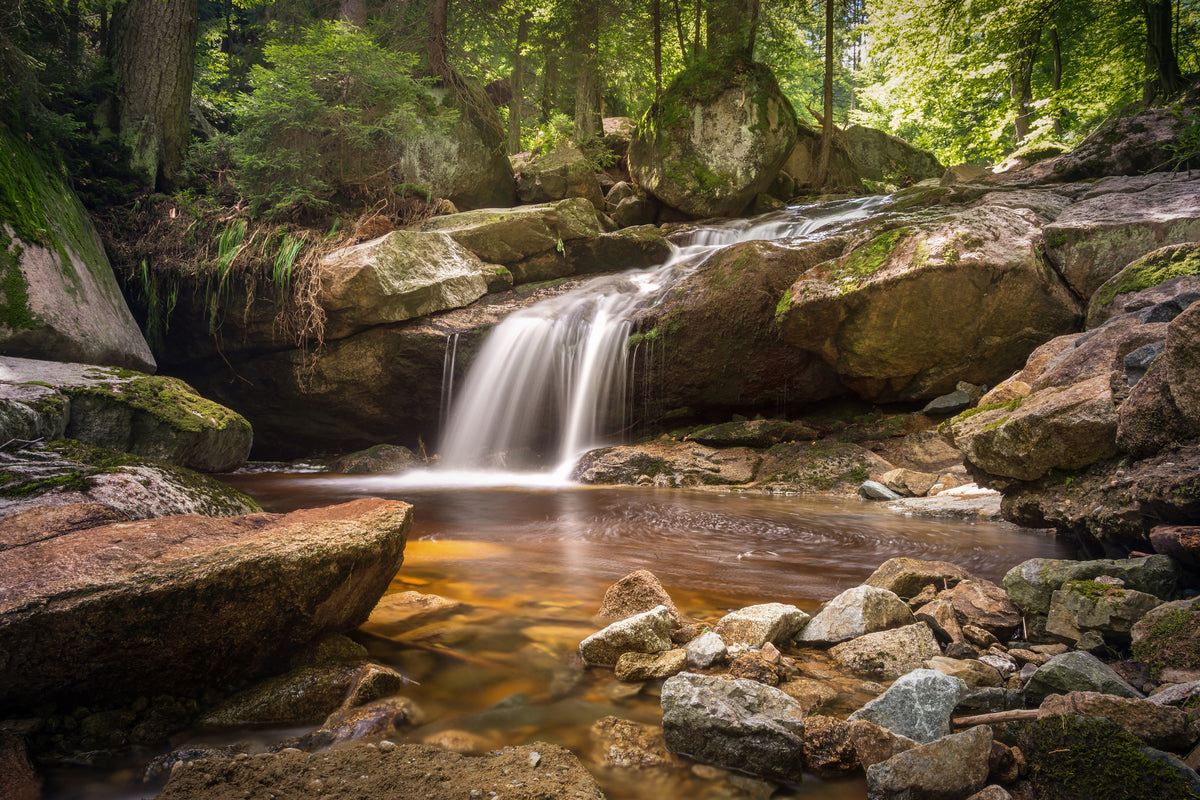 3-piece-aluminium-print-little-waterfall