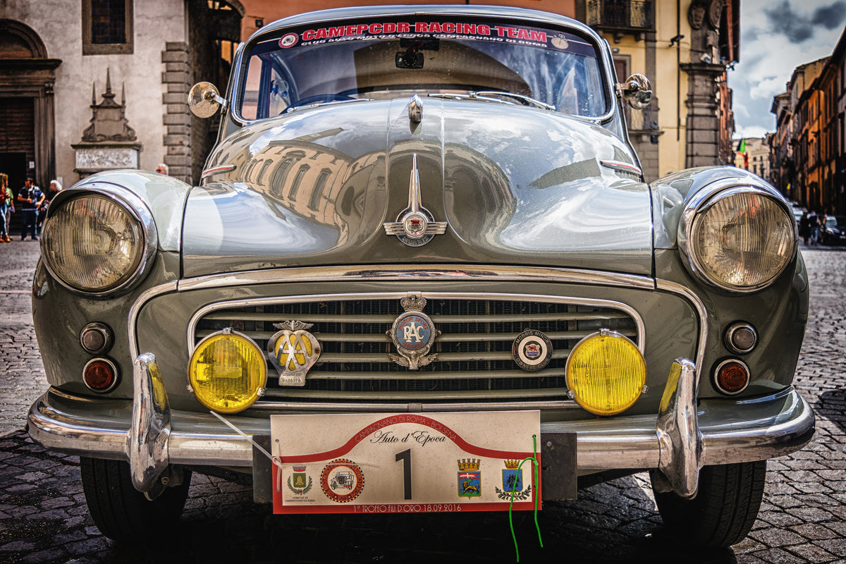 3-piece-aluminium-print-ready-for-the-vintage-car-rally