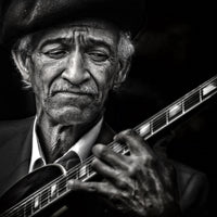 4-piece-canvas-print-the-guitarist