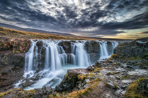 poster-print-unknown-falls-in-iceland-x