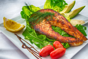 3-piece-canvas-print-salmon-plate