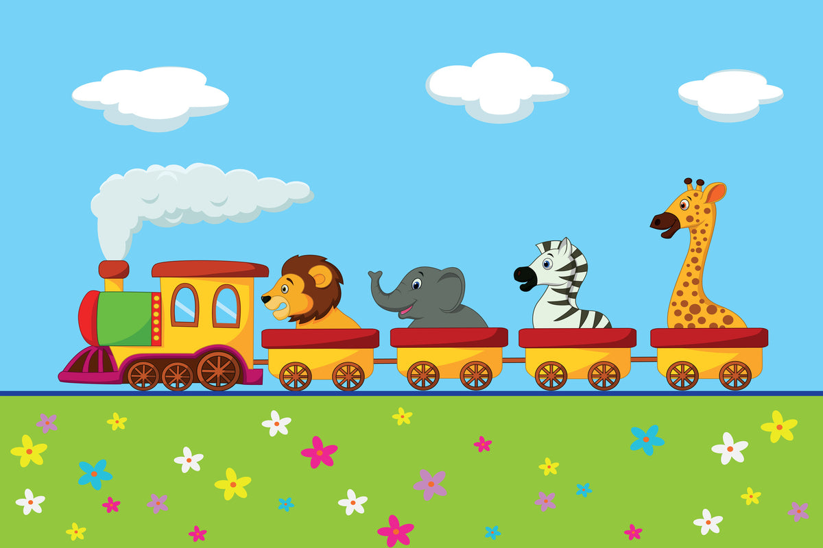 modern-3-piece-acrylic-print-animal-train