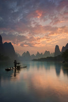 acrylic-print-li-river-sunrise