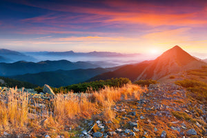 framedcanvas-print-sunset-in-the-alps
