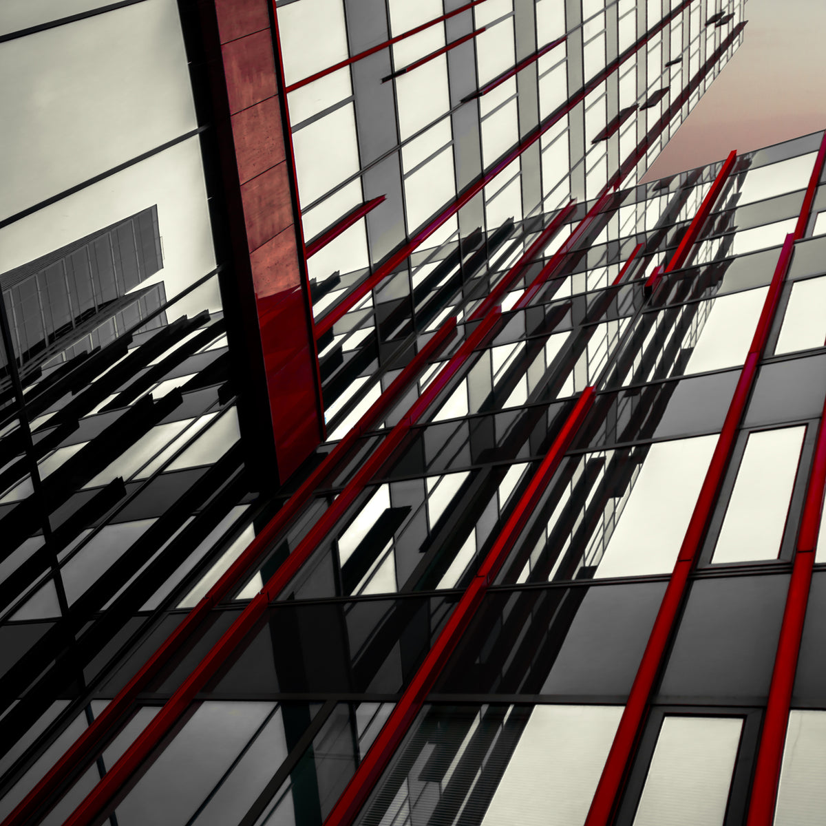 acrylic-print-red-lines