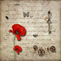 acrylic-print-retro-document