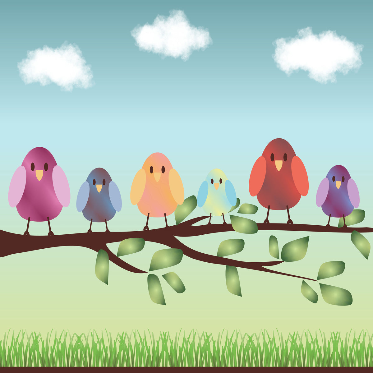 9-piece-aluminium-print-all-birds-are-already-there