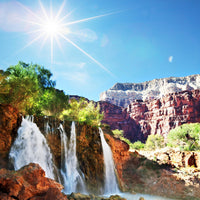 9-piece-acrylic-print-fantastic-waterfall