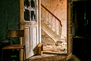 modern-3-piece-aluminium-print-crumbled-stairs