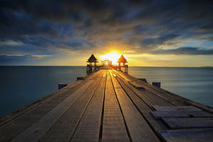 framedcanvas-print-sunset-at-the-wooden-bridge