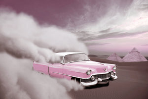 aluminium-print-vintage-car-in-the-desert-sand