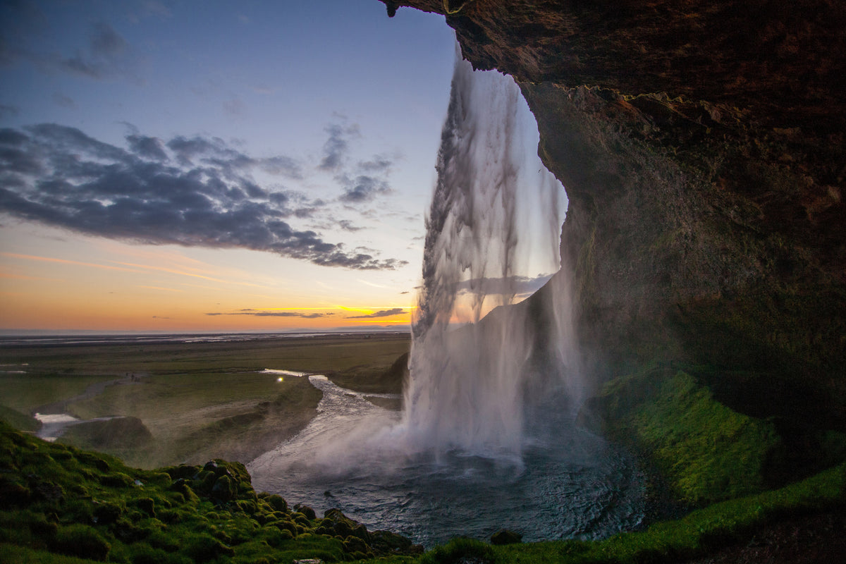3-piece-canvas-print-evening-mood-at-the-waterfall