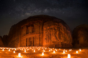 canvas-print-petra-by-night