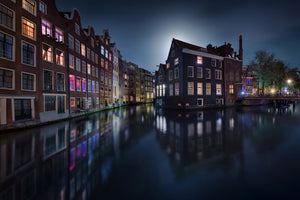 modern-3-piece-acrylic-print-moonlight-over-amsterdam