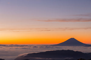 3-piece-aluminium-print-mount-fuji-at-sunset