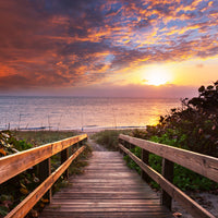 4-piece-aluminium-print-beautiful-sunset-i
