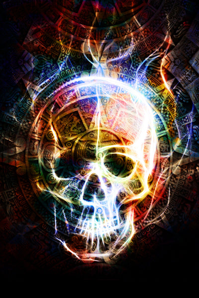 poster-print-psychedelic-skull