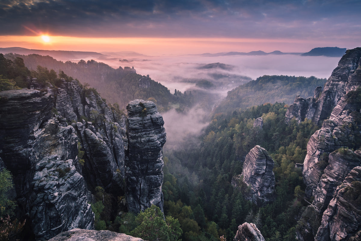 3-piece-aluminium-print-sunrise-on-the-rocks