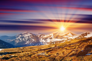 aluminium-print-majestic-sunset
