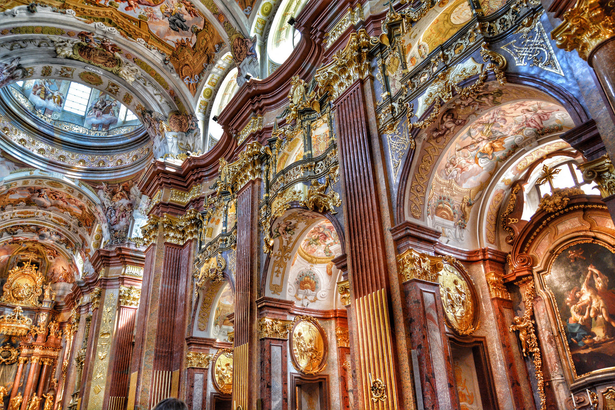 3-piece-aluminium-print-baroque-church