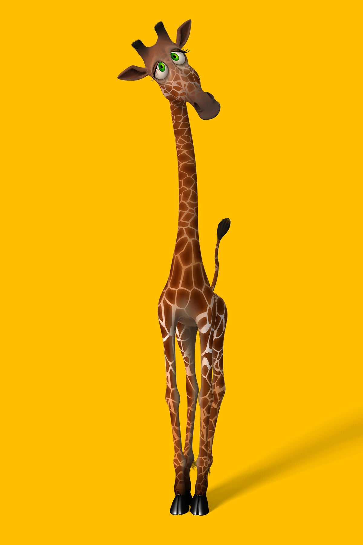 poster-print-sweety-giraffes