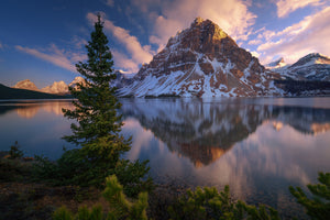 canvas-print-atardecer-en-bow-lake-x
