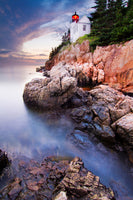 acrylic-print-sunset-at-bass-harbor-lighthouse