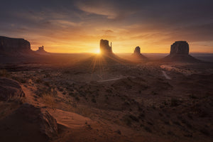 modern-3-piece-aluminium-print-monument-sunrise