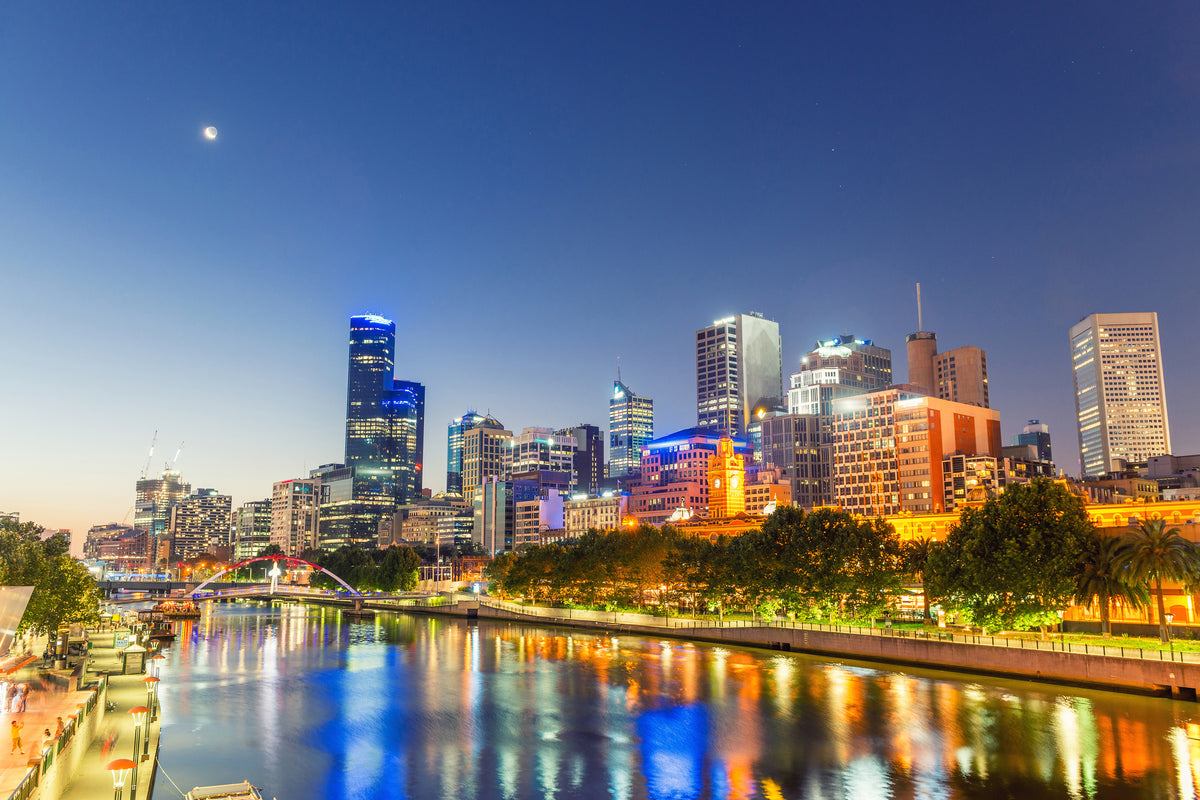 modern-3-piece-acrylic-print-skyline-sydney-at-dusk