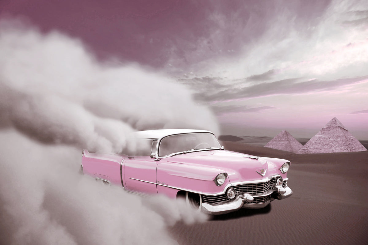 acrylic-print-vintage-car-in-the-desert-sand