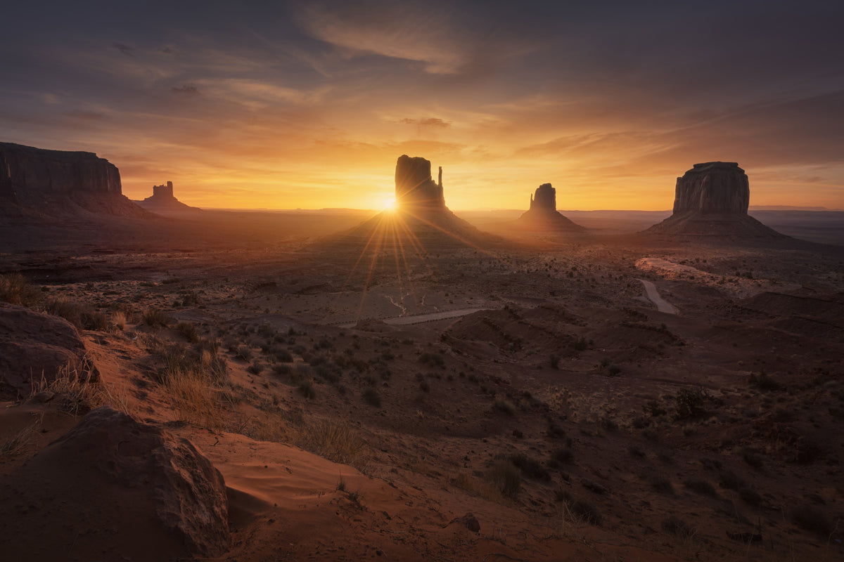 framedposter-print-monument-sunrise