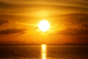 3-piece-aluminium-print-sunset-lake