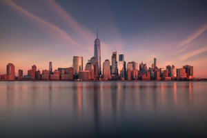 framedposter-print-lower-manhattan-at-dusk