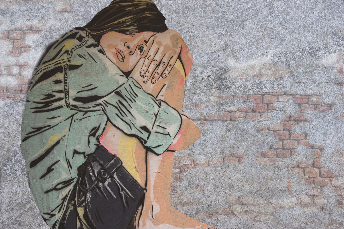 aluminium-print-the-girl-on-the-wall