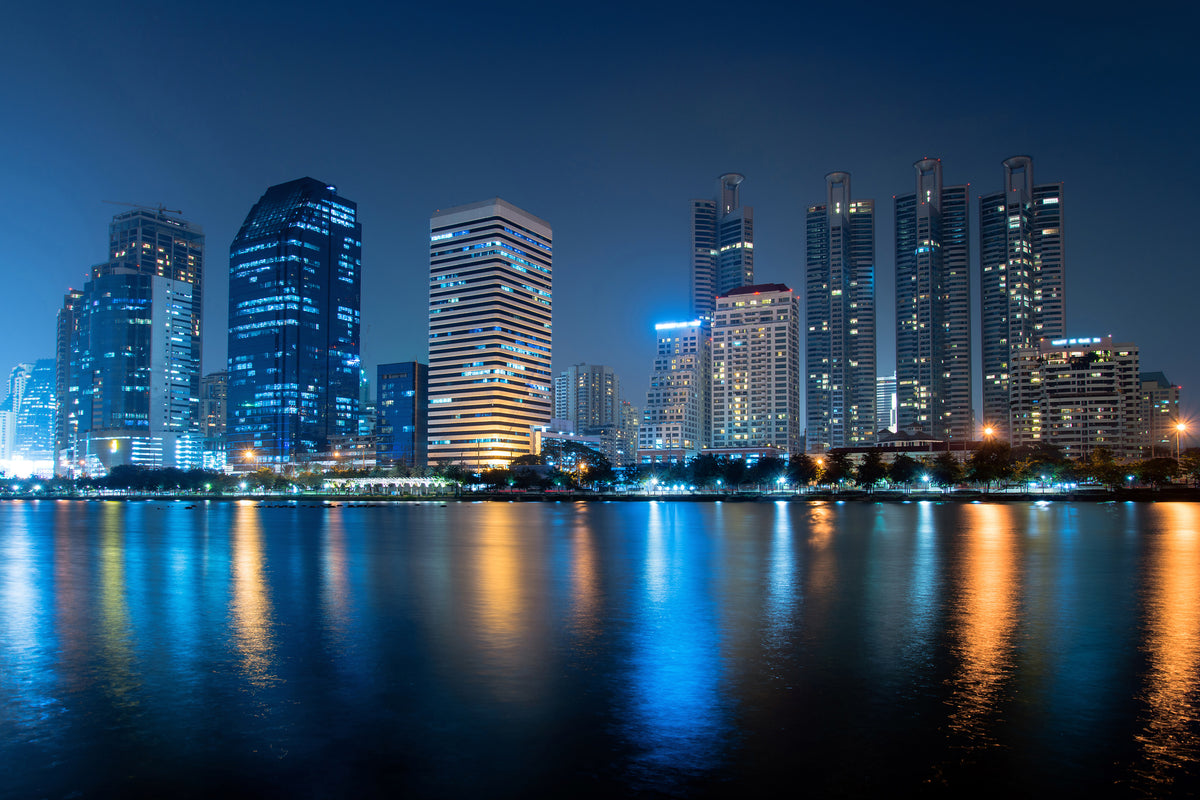 framedposter-print-skyline-bangkok-by-night