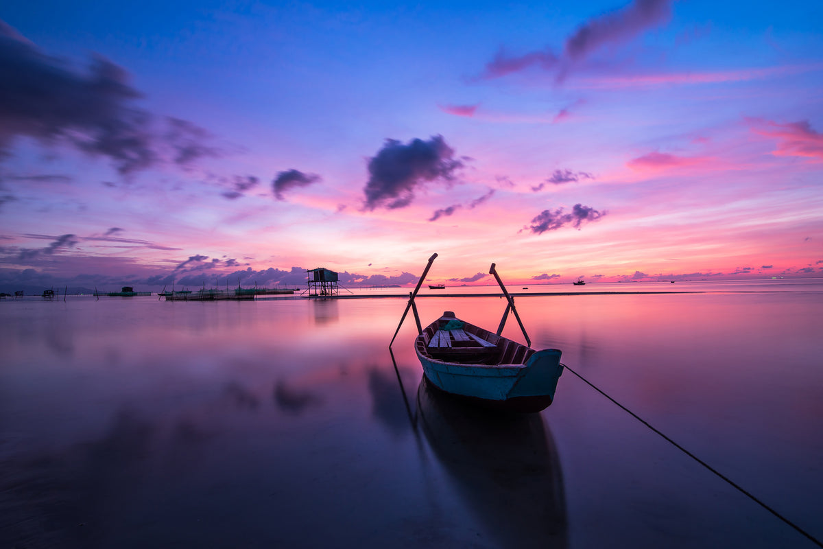 framedcanvas-print-impressive-sunset-at-the-sea