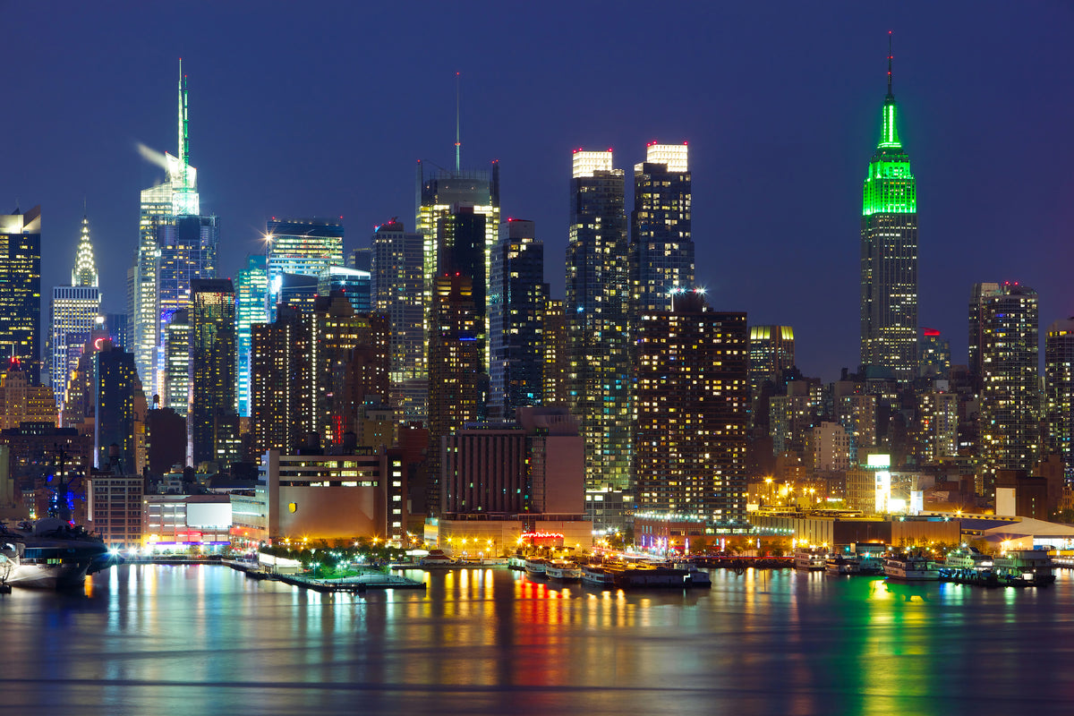 modern-3-piece-aluminium-print-skyline-new-york-midtown-at-night