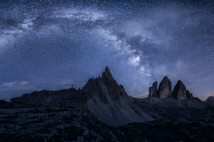 3-piece-canvas-print-stars-in-the-dolomites