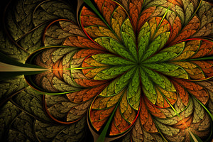 3-piece-canvas-print-abstract-floral-pattern