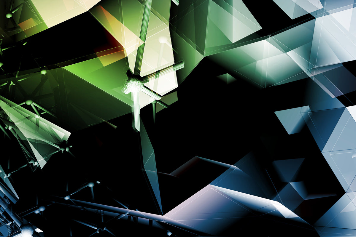 3-piece-canvas-print-3d-polygon