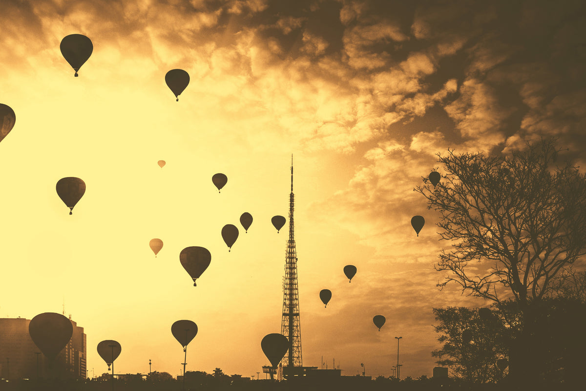 framedposter-print-many-hot-air-balloons