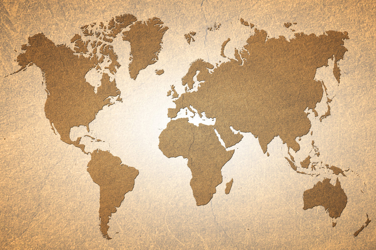 framedposter-print-map-of-the-world-in-vintage