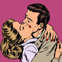 4-piece-aluminium-print-pop-art-longing