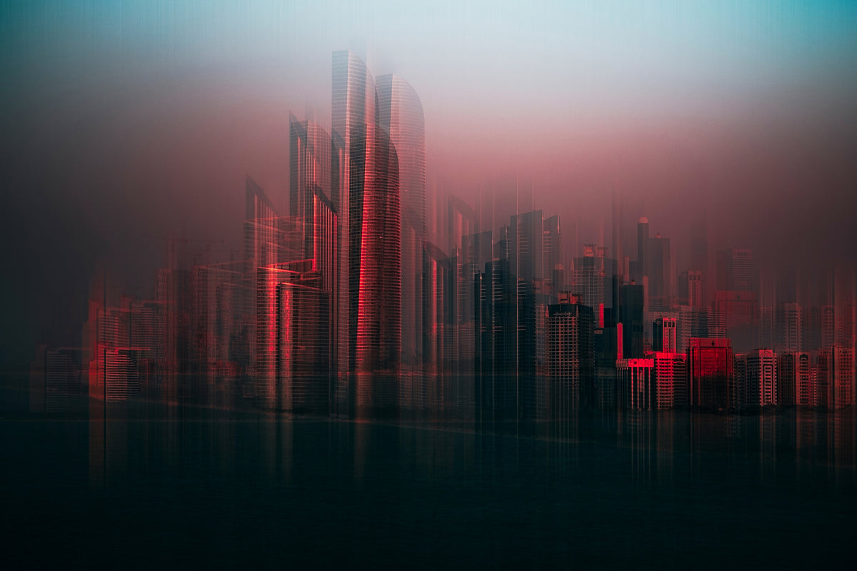 canvas-print-abu-dhabi-skyline